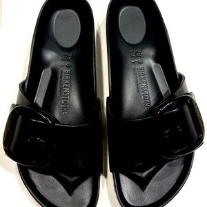 Birkenstock Women's EVA Madrid Big Buckle Black Sandals